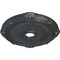 Ekena Millwork Heaton Ceiling Medallion (Fits Canopies up to 6 1/2"), 27 1/2"OD x 3 7/8"ID x 2 1/4"P, Pewter CM27HEPES - alternate 4